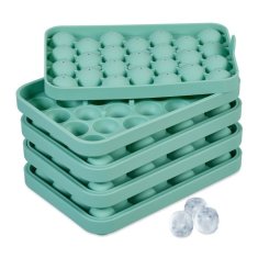 UNBRANDED Okrogel silikonski model za ledene kocke, set 4 