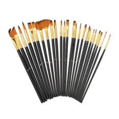 UNBRANDED 25-delni set čopičev 