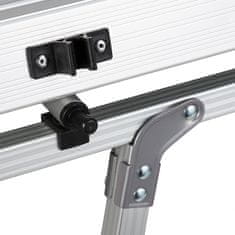 UNBRANDED Po višini nastavljiva zložljiva aluminijasta miza 