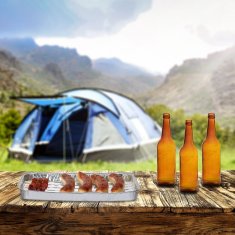 UNBRANDED Posoda za žar iz aluminija, set 40 kosov 