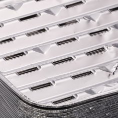 UNBRANDED Posoda za žar iz aluminija, set 40 kosov 
