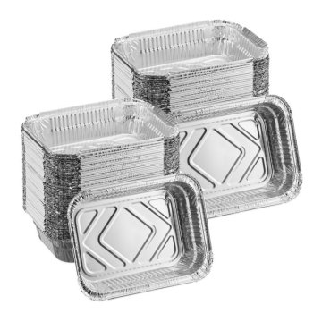 UNBRANDED Posoda za žar iz aluminija, set 100 kos