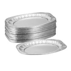 UNBRANDED Aluminijasti servirni krožniki, set 40 kos 