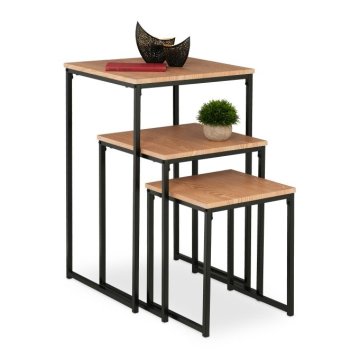 UNBRANDED Komplet stranske mize 3