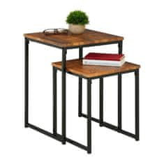 UNBRANDED Komplet stranske mize 2 