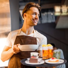 UNBRANDED Set servirnih pladnjev 4 4 velikosti 