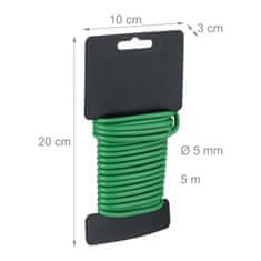 UNBRANDED set 10 vrtnih žic 5 mm x 5 m 