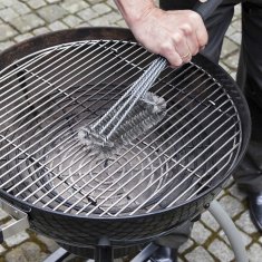 UNBRANDED Komplet 2 krtač za žar iz nerjavečega jekla 