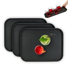 UNBRANDED set 3 servirnih pladnjev 46 x 35 cm 