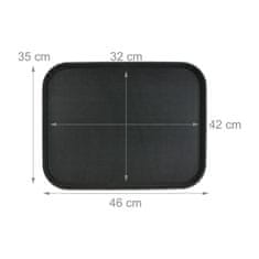 UNBRANDED set 3 servirnih pladnjev 46 x 35 cm 