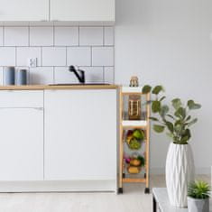 UNBRANDED Nišni voziček 4 ravni 