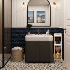 UNBRANDED Nišni voziček 4 ravni 