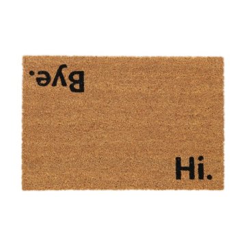 UNBRANDED Predpražnik v kokosu "Hello. Bye."