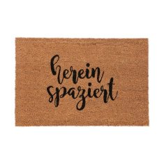 UNBRANDED Predpražnik v kokosovi barvi Hereinspaziert 