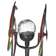 UNBRANDED Vetrna turbina na sončne celice za vrt 