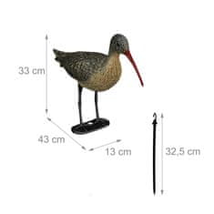 UNBRANDED Set 2 vrtnih figur ptic 