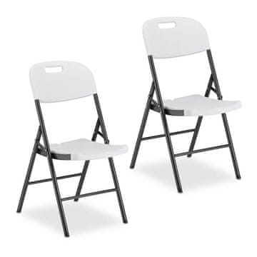 UNBRANDED Zložljiv vrtni stol v kompletu 2 kom