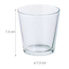 UNBRANDED Set kozarcev Heat Candle 20 kosov 