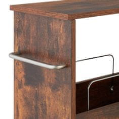 UNBRANDED Kuhinjski voziček z delovno ploščo 