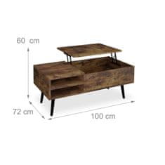 UNBRANDED Nišni voziček s 3 nivoji 