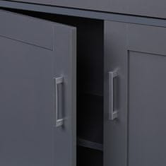 UNBRANDED Kuhinjski voziček z delovno ploščo 