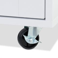 UNBRANDED Kuhinjski voziček z delovno ploščo 