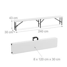UNBRANDED Set pivske klopi 2.240 cm 