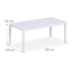 UNBRANDED Pravokotna vrtna miza 