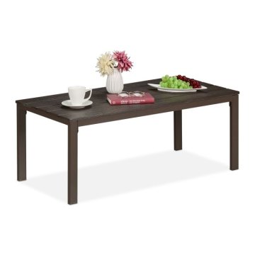 UNBRANDED Pravokotna vrtna miza