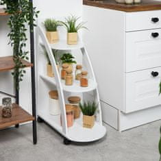 UNBRANDED Beli vagon 3 ravni 
