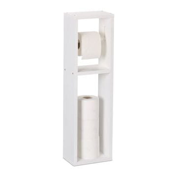 UNBRANDED Držalo za toaletni papir belo