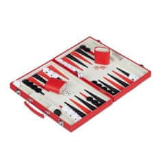 UNBRANDED Rdeča backgammon torba 