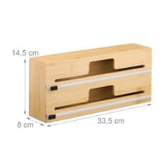 UNBRANDED Podajalnik folije iz bambusa 