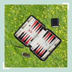 UNBRANDED Backgammon potovalna igra 