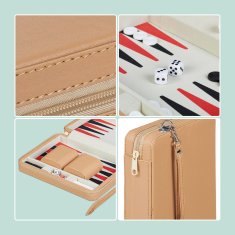 UNBRANDED Backgammon potovalna igra 