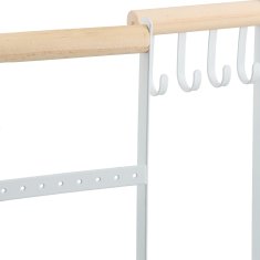 UNBRANDED Držalo za nakit iz lesa in železa 