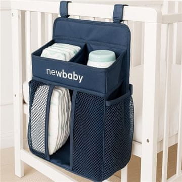 NEW BABY Organizator za otroške posteljice TinyTidy blue
