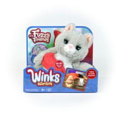 UNBRANDED My Fuzzy Friends Winks Sleepy Kitty 