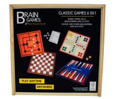 UNBRANDED Igre za možgane Klasične igre 6 v 1 