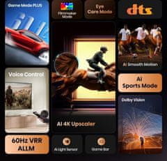 Hisense 55A6Q UHD televizor, 139 cm, Smart TV