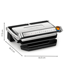 Tefal OptiGrill+ GC727D10 XL, nerjavni električni žar