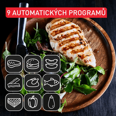 Tefal OptiGrill+ GC727D10 XL, nerjavni električni žar