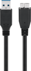 Sinnect USB-A 3.0 na Micro USB kabel, M/M, 0,5m (11.307)