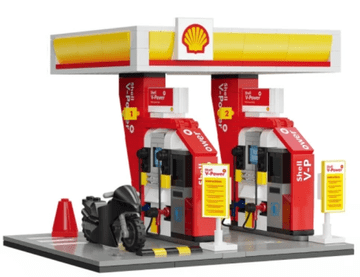 Cada Shell mini bencinska črpalka, 305/1 (C66028W)