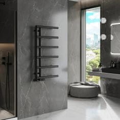 IFS Moderni kopalniški radiator Jukon | 988 x 500mm | Črn | 461 W | Mexen
