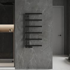 IFS Moderni kopalniški radiator Jukon | 988 x 500mm | Črn | 461 W | Mexen