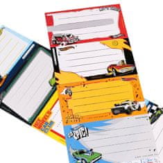 STARPAK Etikete šolske Hot Wheels Nalepke za zvezek, nalepke za šolske zvezke, samolepilne nalepke SET 12 nalepk x2