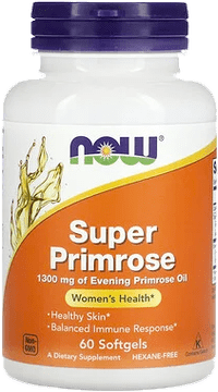 NOW Foods Super Primrose-svetlinovo olje 1300mg (60 mehkih kapsul)