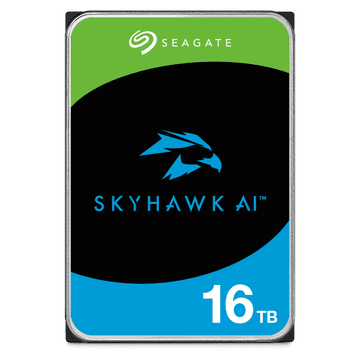 Seagate SkyHawk AI HDD disk, 16TB, 8.89cm, SATA 6Gb/s, 7200 obr/min (ST16000VE004)