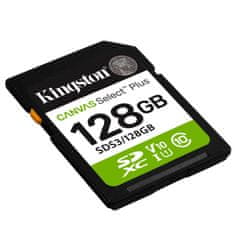 Kingston Canvas Select Plus SD 128GB Class10 UHS-I (SDS3/128GB) spominska kartica